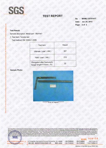 La certificación del SGS